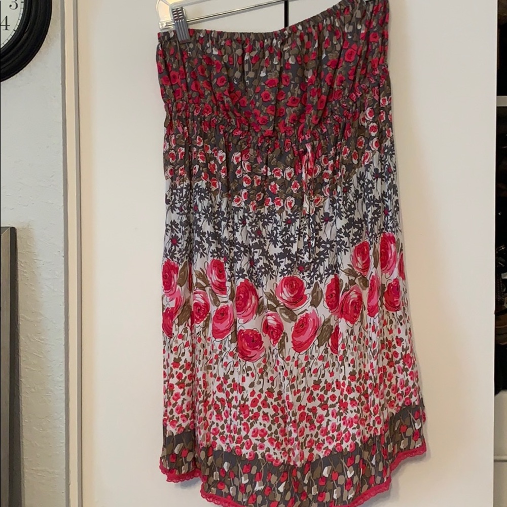 Forever 21 strapless dress